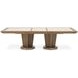 Portrait Sienna Brown Extendable Rectangular Dining Room Set