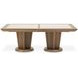 Portrait Sienna Brown Extendable Rectangular Dining Room Set