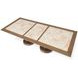 Portrait Sienna Brown 136" Extendable Rectangular Dining Table
