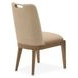 Portrait Toffee Upholstered Dining Side Chair Set of 2