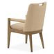 Portrait Toffee Upholstered Dining Arm Chair Set of 2