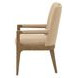 Portrait Toffee Upholstered Dining Arm Chair Set of 2
