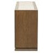 Portrait Sienna Brown 4 Door Sideboard with LED