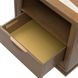 Portrait Sienna Brown 1 Drawer Nightstand with LED
