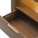 Portrait Sienna Brown 1 Drawer Nightstand with LED
