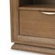 Portrait Sienna Brown 1 Drawer Nightstand with LED