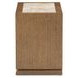 Portrait Sienna Brown 2 Drawer Nightstand with LED