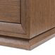 Portrait Sienna Brown 2 Drawer Nightstand with LED