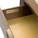 Portrait Sienna Brown 2 Drawer Nightstand with LED