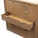 Portrait Sienna Brown 5 Drawer Chest with LED