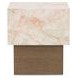Portrait Sienna Brown and Creamy Peach Rectangular Occassional Table Set