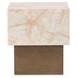 Portrait Sienna Brown and Creamy Peach Rectangular Occassional Table Set