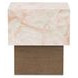 Portrait Sienna Brown and Creamy Peach Rectangular Occassional Table Set