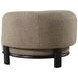 Lawler Brown Boucle Barrel Back Accent Chair