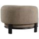 Lawler Brown Boucle Barrel Back Accent Chair
