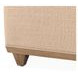 Portrait Toffee Upholstered Accent Chair with Pillow