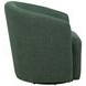 Mossbrook Green Upholstered Swivel Chair