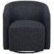 Mossbrook Anthracite Upholstered Swivel Chair