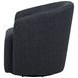 Mossbrook Anthracite Upholstered Swivel Chair