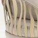 La Rachelle Lustre Upholstered Flame Accent Chair with Pillow