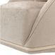 La Rachelle Lustre Upholstered Swivel Accent Chair with Pillow