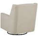Sorrel Latte Upholstered Swivel Glider Chair