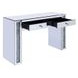 Noralie Silver and Gray 3 Drawer Vanity Desk