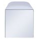 Noralie White Upholstered Vanity Stool