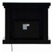 Noralie Silver 42" High Rectangular Electric Fireplace