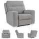 Biscoe Pewter Performance Fabric Power Recliner
