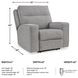 Biscoe Pewter Performance Fabric Power Recliner