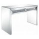 Noralie Silver and Gray 43" Rectangular Console Table