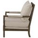 Blanchett Beige And Natural Accent Chair