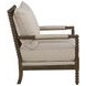 Blanchett Beige And Natural Accent Chair