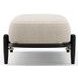 Madera Beige And Modern Walnut Upholstered Panel Bed Room Set