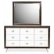 Belmont Place Espresso Dresser and Mirror