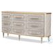 St. Helena Dove Gray 9 Drawer Dresser