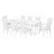 La Marisia Creamy Pearl Dining Room Set