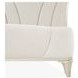 La Marisia Champagne Gold and Tranquil California King Upholstered Panel Bed with USB Charging