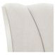 La Marisia Champagne Gold and Tranquil California King Upholstered Panel Bed with USB Charging