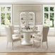 La Marisia Creamy Pearl 60" Round Dining Table