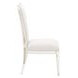 La Marisia Creamy Pearl and Tranquil Dining Side Chair