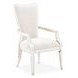 La Marisia Creamy Pearl and Tranquil Dining Arm Chair