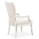 La Marisia Creamy Pearl and Tranquil Dining Arm Chair