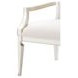 La Marisia Creamy Pearl and Tranquil Dining Arm Chair