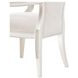 La Marisia Creamy Pearl and Tranquil Dining Arm Chair