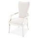 La Marisia Creamy Pearl and Tranquil Dining Arm Chair