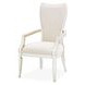La Marisia Creamy Pearl and Tranquil Dining Arm Chair