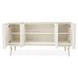 La Marisia Creamy Pearl Sideboard with Adjustable Shelves