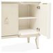 La Marisia Creamy Pearl Sideboard with Adjustable Shelves